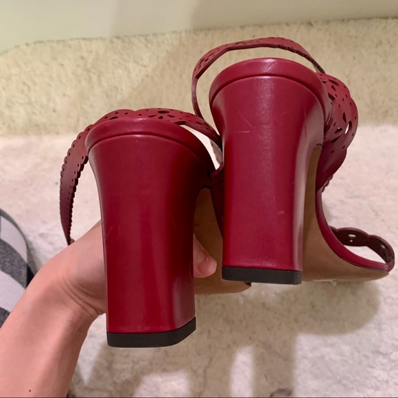 TABITHA SIMMONS Bobbin Leather Sandals - Picture 4 of 4